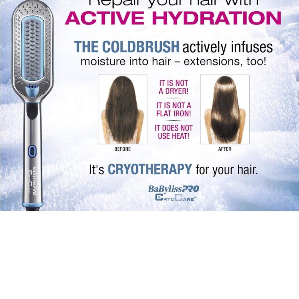 BabyByliss Pro - Cryo Care - The Cold Brush For Hair